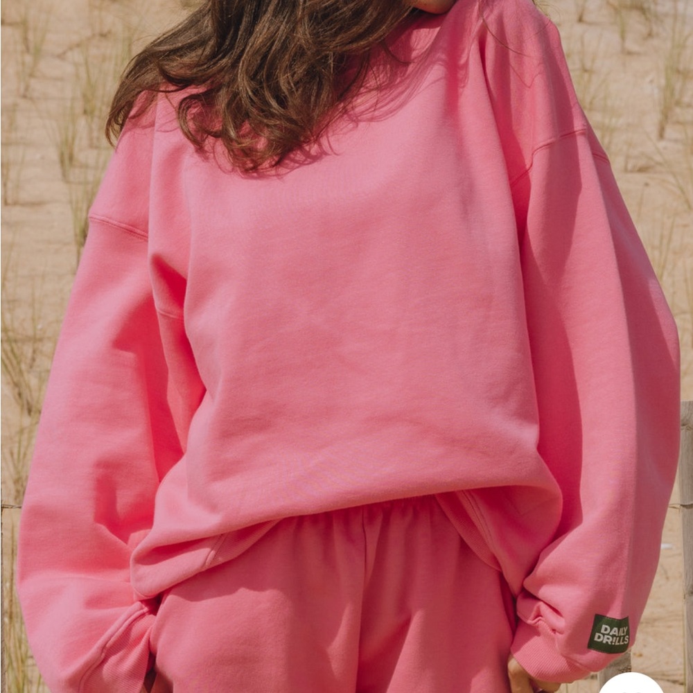 Daily Drills Oversized fleece crew (XS/S)